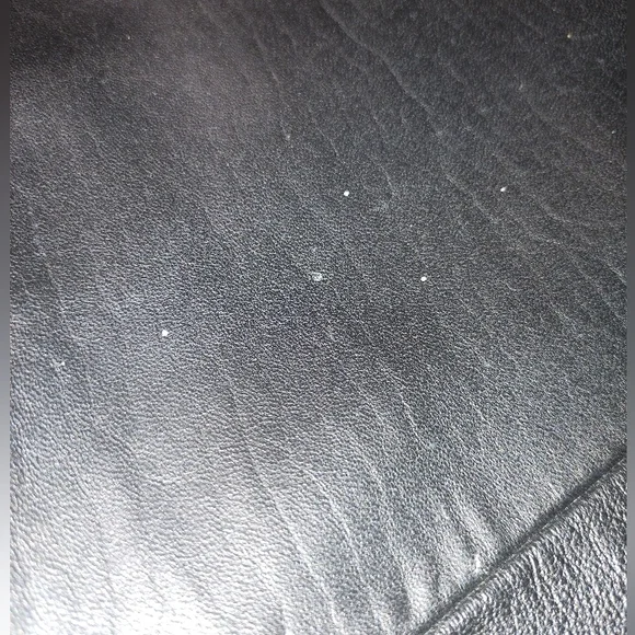 Black Genuine Leather Pants, 15-Inch Waist, 32-Inch Inseam, Old Mill, Un… - Picture 15 of 16